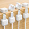 8 Pack Magnetic Cable Clips, Cable Management Use High-Viscosity Acrylic Adhesive, Not Easy to Fall Off, Cable Tidy Box for Nightstands, HDMI, USB, Offices, Desk Accessories
