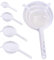 4 colino a mano, colino per latte di soia, colino da tè, filtro residuo, filtro a maglia fine, filtro per farina, accessori da cucina