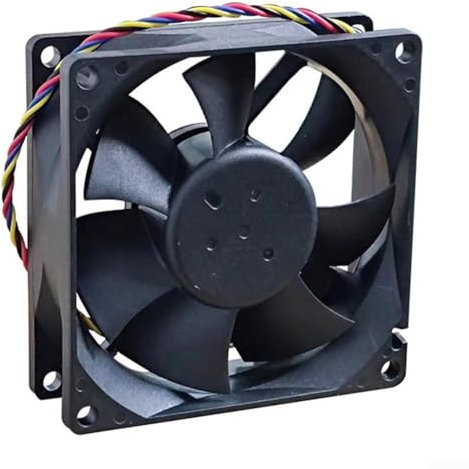 Ventilador 8025 con control de temperatura, rendimiento fiable, refrigeración óptima, ventilador ordenador
