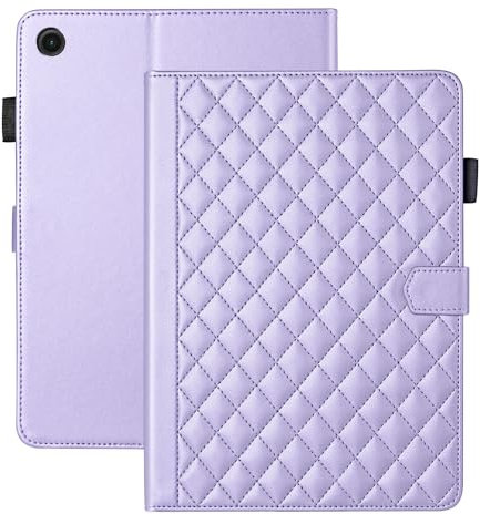 Vaitasy Custodia per Lenovo Tab M10 FHD Plus 10.3 Pollici 2020 TB-X606X/X606F Business Pelle PU Tablet Cover per Lenovo M10 Plus con Portafolio Supporto Funzione Viola