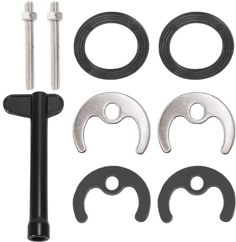 9 PCS Tap Washer Fixing Kit Monobloc Tap Washer Set for Kitchen Basin Sink Mixer Single Hole Tap Repair Washers for Bathroom or Kitchen Faucet