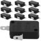NUOBESTY 10pcs Replacement Micro Switch for Microwave Oven High Power Microwave Oven Accessory Easy Installation