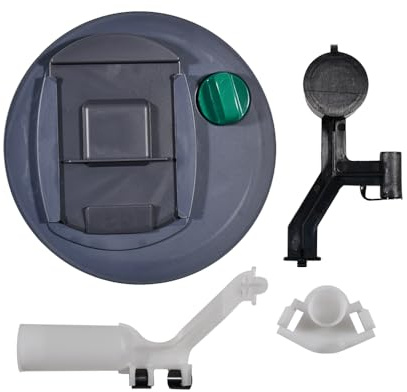 CANTONDZ Kassette Toilette Haltetank Mechanismus Ersatzteil C400 Tankplatte Kassettenfäkalientank-Mechanismus kompatibel mit Thetford C400/C500 Mechanismus Fäkalientank 3233206