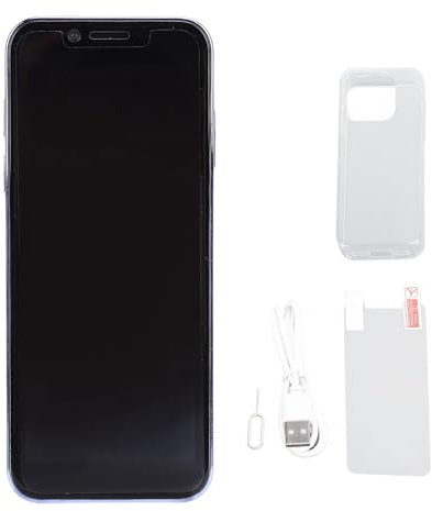 lvifloae S24 Pro Small 3G Smartphone Ultra Mince 4 Pouces écran LCD 2 Go RAM 16 Go Rom Dual Sim Double Saut-réserve 3MP Avant 10MP APPAMIER ARRIÈRE 2380MAH Batterie Android 8 1 OS (Blue)