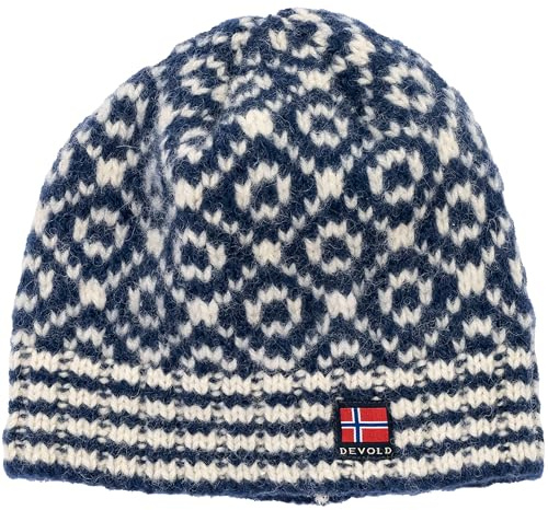 Devold Svalbard Wool Beanie Night/Offwhite