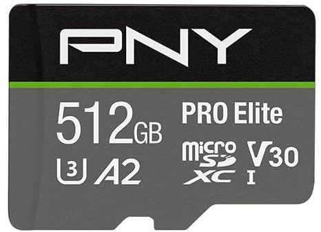 Born To Vape presente Carte Micro SD PNY Pro Elite 512GB - Carte Memoire Haute Performance et son sticker BTV exclusif collectionnable