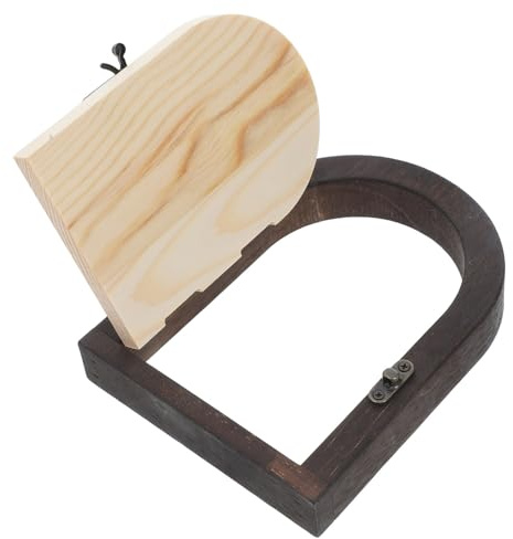 Abaodam Cache-interrupteur Décoratif en Bois Forme Porte Artistique Auto-adhésif Facile à Installer pour Décorer Murs et Panneaux D'interrupteurs