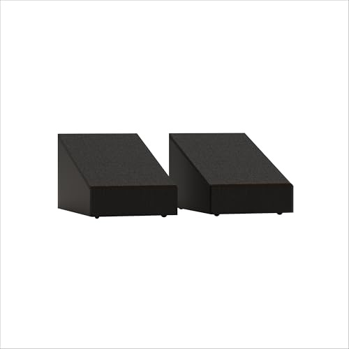 Monitor Audio Bronze 7G AMS Dolby Atmos Lautsprecher, DTS:X-Kompatibilität, immersiver 3D-Sound, Heimkino, entworfen für Surround-Sound, Film, Musik, TV, Schwarz, Paar