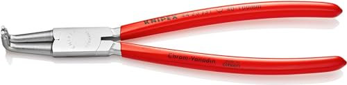 KNIPEX Sicherungsringzange für Innenringe in Bohrungen mit Kunststoff überzogen verchromt 215 mm, 44 23 J31
