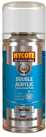 Hycote XDFD409 Ford Strato Silver Metallic Touch Up Aerosol, 150ml