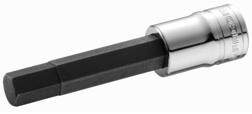 FACOM SHP.5Ela Series SHP.La 1/2 Drive Long and Extra-Long Reach Metric Hexagon Bit Socket, 5 mm Size, 180 mm Length