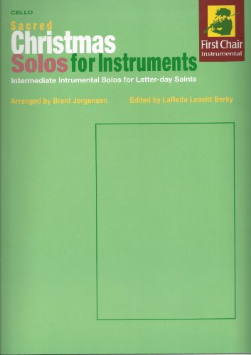 Sacred Christmas Solos for Instruments - Cello