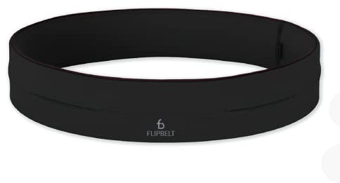 FlipBelt Klassischer Gürtel mit Mehreren Taschen S Schwarz