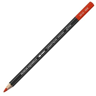 Caran d'Ache Museum Aquarelle Pencil, Vermilion (3510.06)