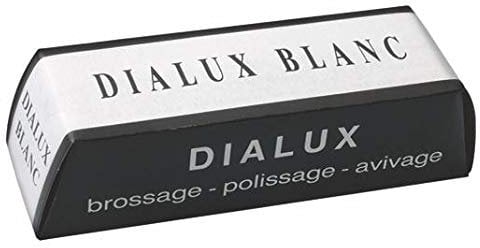 La-achu Polierpaste Blanc zum Polieren von Uhren und Gehäusen aus Metall, 130g, weiß