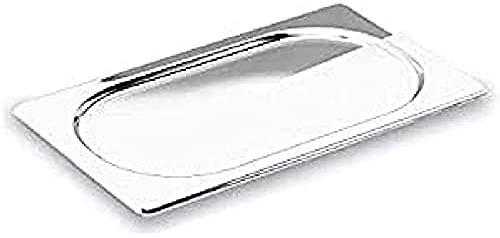 Lacor 67903Z - GN - Deckel für Behälter 1/3 ohne Griff, Edelstahl | Aus lebensmittelechtem Edelstahl gefertigt; hohe Korrosionsbeständigkeit und Haltbarkeit im täglichen Gebrauch