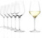 Stölzle Lausitz Weißweinkelche Starlight 6er-Set I Hochwertige Wein Schalen optimal für Weißwein I 410ml Weißweinkelche I Spühlmaschinenfeste Weingläser für maximale Geschmacksentfaltung