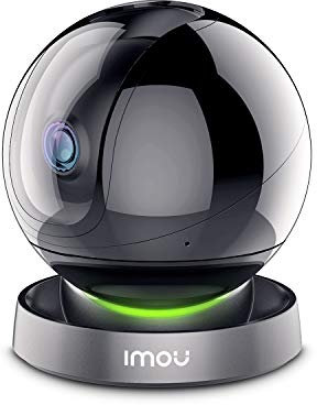 Imou Telecamera Wi-Fi Interno, Videocamera di Sorveglianza 1080P, Crociera Automatica & Tracciamento Intelligente, Sirena+Faretto & Audio Bidirezionale, Compatibile con Alexa, Ranger PRO Aggiornato