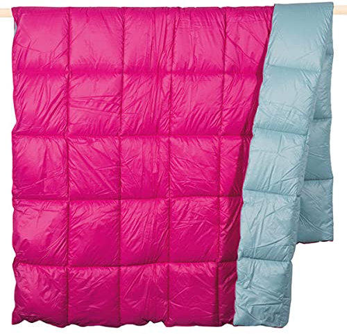 PAD - Garment - Decke - Kuscheldecke - Wendedecke - Gesteppt - Farbe: Pink, Grau - 140 x 200 cm