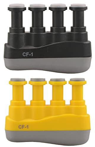 Fingerübung Körperlich Therapie Gitarre Exerciser Handgriff Fingertrainer 2 Stücke Handgriff Fingerübung Werkzeug Finger Muskelübungen Werkzeug Zubehör für Musiker Klettersportler、zur Physiotherapie