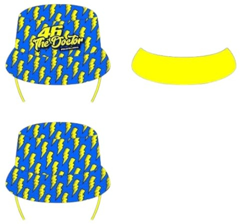 Valentino Rossi Unisex Shirt Vr46 Fan,Fisherman Hat,Bambino,Multi,