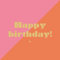 Geburtstags-Servietten HAPPY BIRTHDAY FLOWER POWER Servietten in orange pink gold Tisch-Dekoration Geburtstags-Deko Frauen & Mädchen Zubehör & Accessoires (40, Happy Birthday pink & orange)