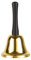 Handglocke,Tischglocke Klassische Hand Glocke Metall Glocken Service Bell Handklingel Rezeptionsglocke mit Holzgriff für Schule, Abendessen am Empfang, Hotelservice,Meditationsgebet