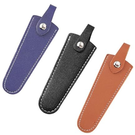 Ryaupy 3 Pezzi di Borse per Forbici, PU Cuoio Parrucchiere Forbici Sacchetto, Porta Parrucchiere Professionale per Forbici per Barbiere custodie per Parrucchieri Borsa per Forbici