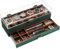 ProCase Uhrenbox mit 6 Fächern，Uhrenkasten mit Schublade, Men’s Watch Box, Uhrenaufbewahrung Uhrenkoffer Uhrenschatulle für Herren, Vatertagsgeschenk Uhr Aufbewahrungsbox - 6 Fächer, Grün