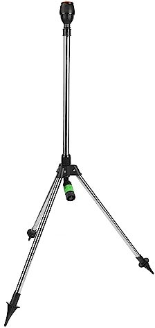 360 Grad Rotierender Garten -Tr -Sprinkler -Ständer mit Höhe und Feinem SP -System