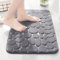 Lynxsd - Tapis de Salle de Bain Antidérapant – Tapis Douche, Lavable, Absorbant – Tapis Sécurité et Confort pour Salle de Bain & Chambre – Accessoire Décoratif (Gris)
