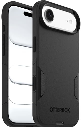 OtterBox Commuter MagSafe Hülle für iPhone Air, Schwarz | Sturzsichere, schützende Hülle, 3x getestet nach Militärstandard
