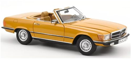 Mercedes-Benz 450 SL 1975 Orange Cayenne 1/18