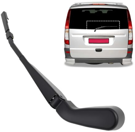 Frawacy Heckscheibenwischer, Scheibenwischerarm Wischerblatt Replace# 0018207344 A0018207344 für Mercedes Viano W639, Vito Minibus W639, Vito Mixto W639 Scheibenwischer