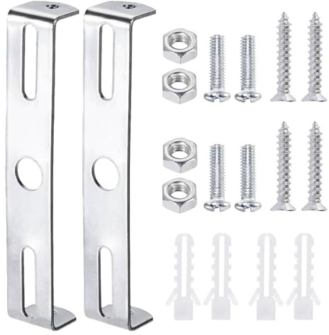 2 Set 110mm Ceiling Light Plate Kit Ceiling Lighting Bracket with Screws Accessories Lighting Fixture Ceiling Plate Bracket for Chandelier Lighting Home Office Silver [Energy Class A]