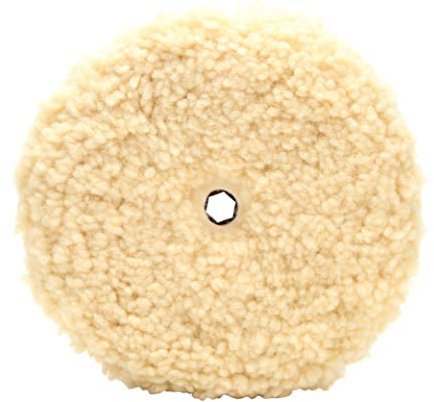 3M 05753 Perfect-It Woll-Polierpad, 22,9 cm, schneller Schnitt, Polierpad für Fahrzeuge