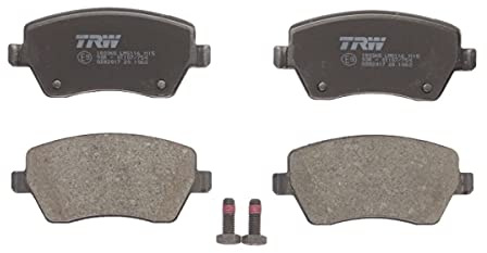 TRW GDB2017 Brake Pad Set of 4 Compatible for Mercedes-Benz Citan Box Body/MPV (W415) 2012-2021 Front Axle and Other Vehicles