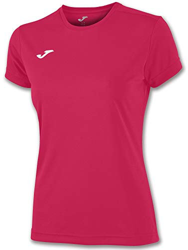 Joma Camiseta Deportiva Manga Corta Mujer , 6XS - 3XL - Mantiene Seco el Contacto con el Cuerpo, Ideal para Running o Gym - Combi