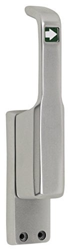 Fuhr Kim Kranholdt GmbH - Serratura per Porta a Freccia, Resistente, con Perno di 23 mm, in Argento anodizzato, 1 Pezzo