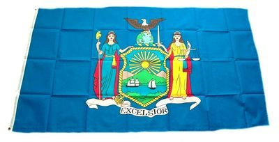 Fahne / Flagge USA New York NEU 90 x 150 cm Flaggen