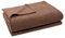 Zoeppritz Decke in der Farbe: Braun, aus 65% Polyester, 35% Viscose hergestellt, Größe: 160x200 cm, 103291-840-160x200