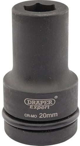 Draper Expert 5135 20mm 1-inch Square Drive Hi-Torq 6-Point Deep Impact Socket