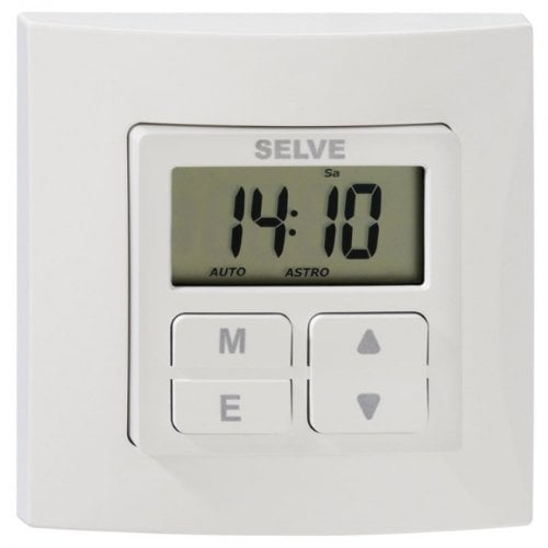 SELVE Selve Smarttimer Plu Rollladenuhr mit Astroprog. autom. So/Wi