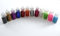 5starwarehouse 12 Colour Mini Glitter Bottles Nail Art Beads Decoration Micro Balls Scrapbooking Crafts