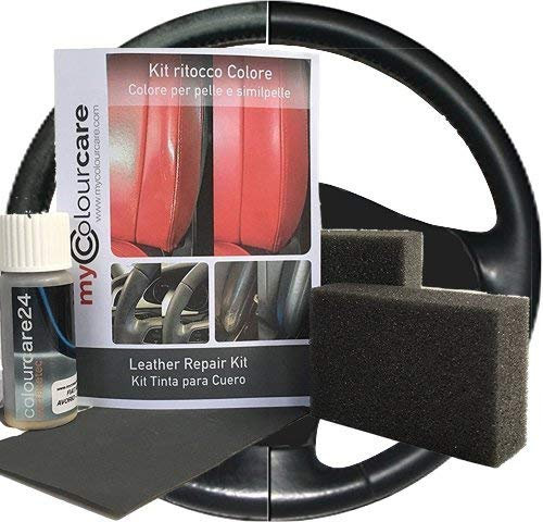 Lenkrad Farbe Reparatur Set schwarz Leder Leather fresh 30 ml