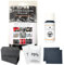 Colourcare24 Kit Ritocco Volante Nero in Pelle Similpelle Ecopelle Riparazione Cuoio Vernice - Alternativa al Coprivolante - Facile Applicazione