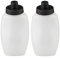 FITLETIC Gourde - Lot de 2 - 350 ml - Noir