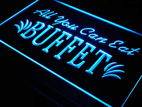 ADVPRO i071-b Buffet Reklame Schild Cafe Neon Light Signs Barlicht Neonlicht Lichtwerbung