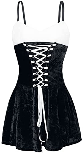 Heavy X-Mas X-Mas Dress Frauen Kurzes Kleid schwarz Funartikel, Weihnachten