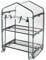 VERDELOOK | Serra Rettangolare a 2 Ripiani con Ruote e Telo Trasparente in PVC, 69x49x98 cm, Serra da Giardino e Balcone, per Protezione Piante, Invernale, per Giardinaggio